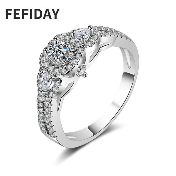 wedding rings fefiday elegant teardrop ladies fashion women jewelry for luxury custom crystal one zirconia engagement ring, Slivery;golden
wedding rings fefiday elegant teardrop ladies fashion women jewelry for luxury custom crystal one zirconia engagement ring, Slivery;golden
