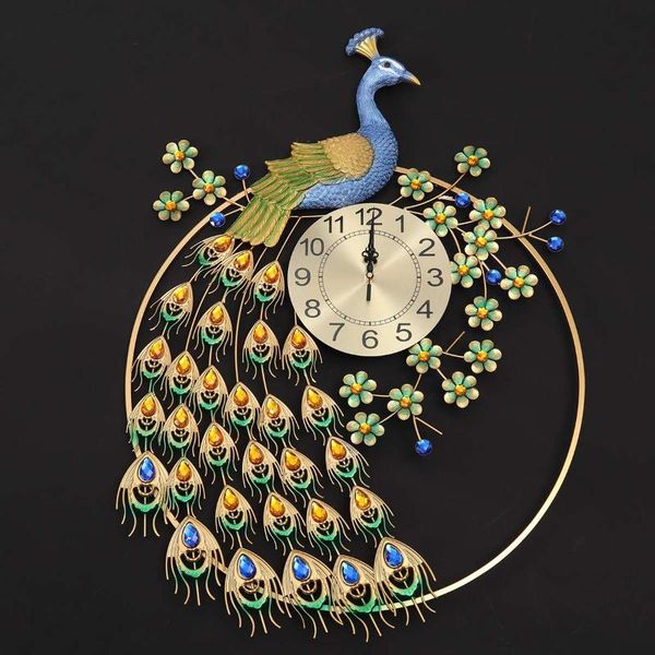 peacock clock wall living room creative fashion simple atmosphere charts household mute large quartz clocks
peacock clock wall living room creative fashion simple atmosphere charts household mute large quartz clocks