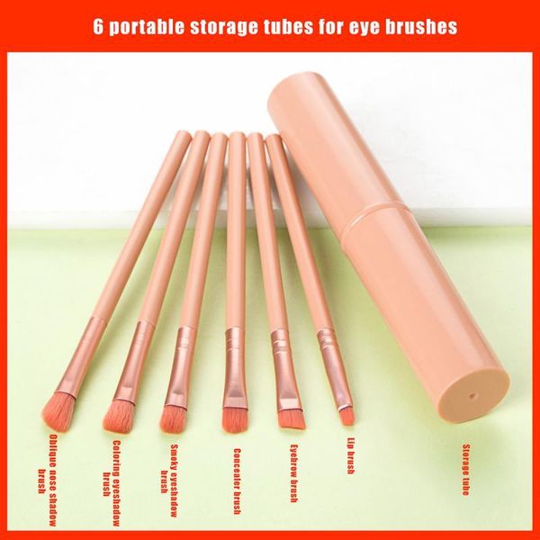 makeup brushes 6 pcs travel make up brush set portable soft with storage box eye shadow eyebrow eyelash concealer
makeup brushes 6 pcs travel make up brush set portable soft with storage box eye shadow eyebrow eyelash concealer