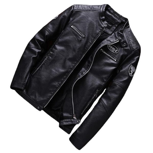 men's jackets leather jacket pu motocycle coat slim fit biker bomber fleece military fur coats windbreaker, Black;brown
men's jackets leather jacket pu motocycle coat slim fit biker bomber fleece military fur coats windbreaker, Black;brown