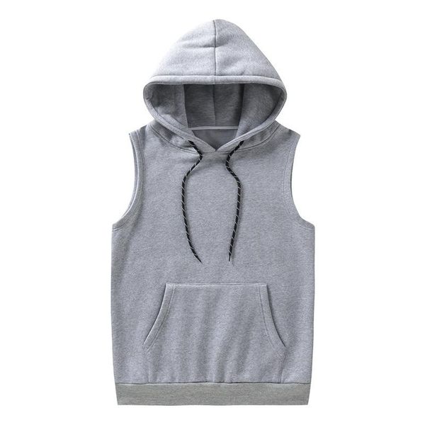 men' tank mens casual vest men streetwear hip hop sleeveless jacket gilet male fashion gyms fitness hooded hoodies, White;black
men' tank mens casual vest men streetwear hip hop sleeveless jacket gilet male fashion gyms fitness hooded hoodies, White;black