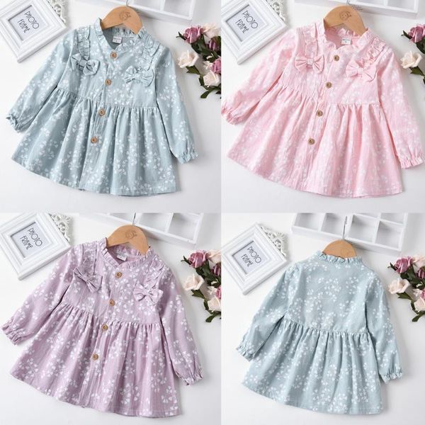 girl's dresses 2021 toddler baby girl floral autumn high-waist long sleeve v- collar ruffle buttons princess girls pleated fall dress, Red;yellow
girl's dresses 2021 toddler baby girl floral autumn high-waist long sleeve v- collar ruffle buttons princess girls pleated fall dress, Red;yellow