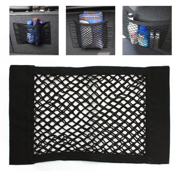 car organizer trunk rear seat storage bag mesh automatic double deck elastic rope magic net sticker pocket accessories
car organizer trunk rear seat storage bag mesh automatic double deck elastic rope magic net sticker pocket accessories