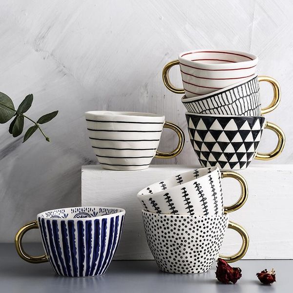 mugs creative hand painted ceramic mug cup for tea coffee cups with gold handgrip teacup breakfast milk kitchen tableware deuamo
mugs creative hand painted ceramic mug cup for tea coffee cups with gold handgrip teacup breakfast milk kitchen tableware deuamo