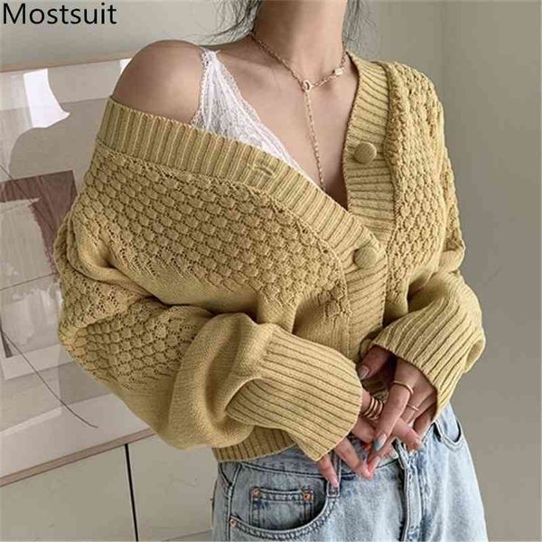 autumn korean v-neck knitted cardigans sweaters women long sleeve single-breasted fashion elegant ladies 210514, White;black
autumn korean v-neck knitted cardigans sweaters women long sleeve single-breasted fashion elegant ladies 210514, White;black