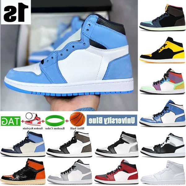1 1s university blue mens boots shoes dark mocha silver royal toe unc patent black white shadow men trainers women sneakers
1 1s university blue mens boots shoes dark mocha silver royal toe unc patent black white shadow men trainers women sneakers