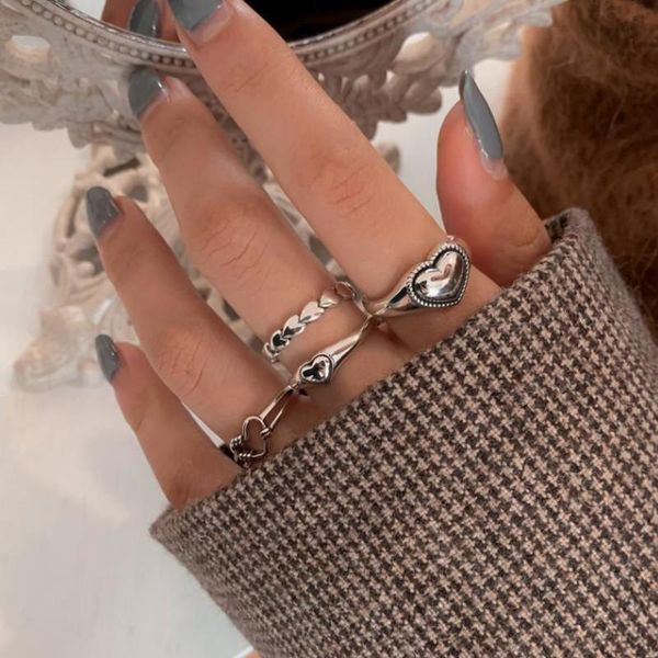 wedding rings aomu 2021 trend retro korean love heart personality simple silver color opening ring for women girl jewelry, Slivery;golden
wedding rings aomu 2021 trend retro korean love heart personality simple silver color opening ring for women girl jewelry, Slivery;golden