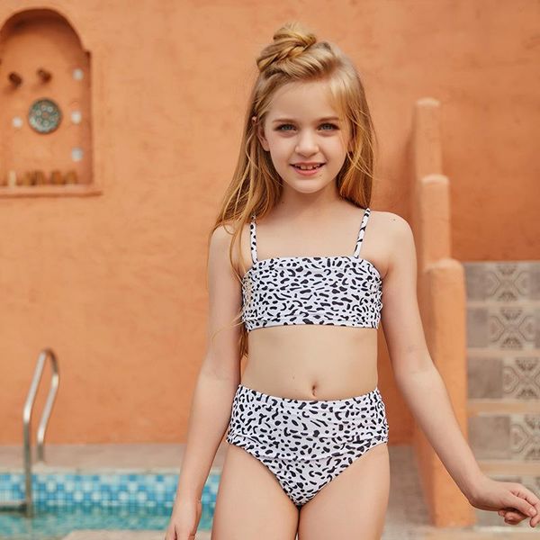 the spotted split two-piece wading sports spring swimming children's swimsuit swimwear bikini small fresh one-pieces, Black
the spotted split two-piece wading sports spring swimming children's swimsuit swimwear bikini small fresh one-pieces, Black