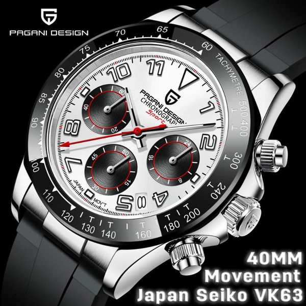 wristwatches pagani design 2021 sport diving quartz watches vk63 100m waterproof luminous chronograph luxury sapphire men's reloj, Slivery;brown
wristwatches pagani design 2021 sport diving quartz watches vk63 100m waterproof luminous chronograph luxury sapphire men's reloj, Slivery;brown