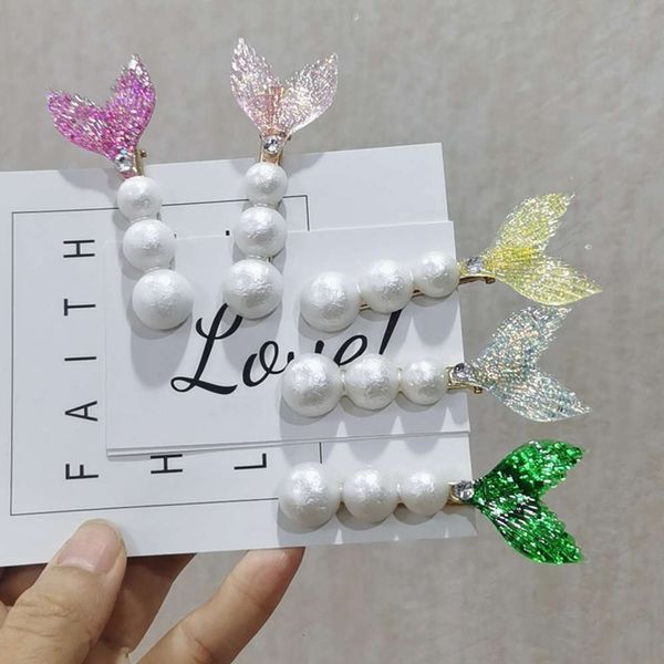 hairpin net red mermaid hairpin south korean headdress fishtail imitation pearl fresh girl side clip banger, Golden;silver
hairpin net red mermaid hairpin south korean headdress fishtail imitation pearl fresh girl side clip banger, Golden;silver