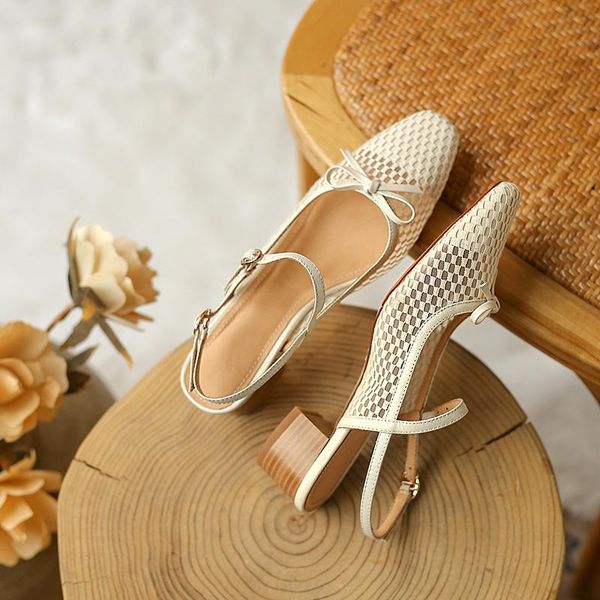arrival genuine leather women sandals high heels grid wedding party shoes 100% cowhide pumps, Black
arrival genuine leather women sandals high heels grid wedding party shoes 100% cowhide pumps, Black