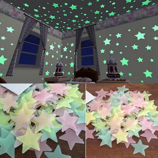 100pcs 3d stars glow in the dark wall stickers luminous fluorescent for kids baby room bedroom ceiling home decor
100pcs 3d stars glow in the dark wall stickers luminous fluorescent for kids baby room bedroom ceiling home decor
