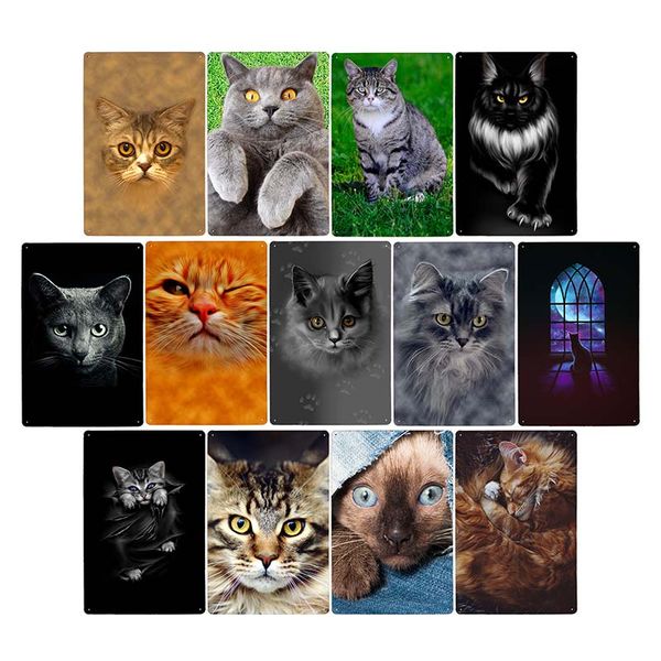 lovely cats metal tin sign funny plaque art painting bar pub room decorative wall plate home decor 20x30cm
lovely cats metal tin sign funny plaque art painting bar pub room decorative wall plate home decor 20x30cm