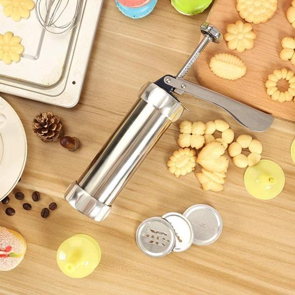 baking moulds manual cookie press stamps set tools 24 in 1 with 4 nozzles 20 molds biscuit maker cake decorating extruder
baking moulds manual cookie press stamps set tools 24 in 1 with 4 nozzles 20 molds biscuit maker cake decorating extruder