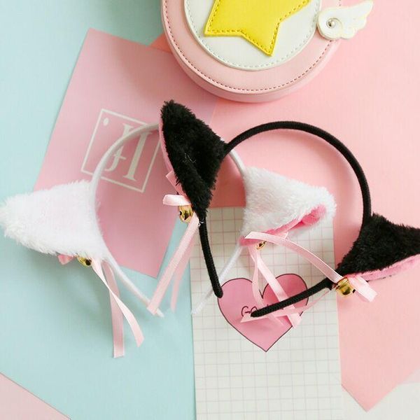 hair accessories cartoon cat ear kids cosplay clip cute headband with small bell plush band little girl gift, Slivery;white
hair accessories cartoon cat ear kids cosplay clip cute headband with small bell plush band little girl gift, Slivery;white