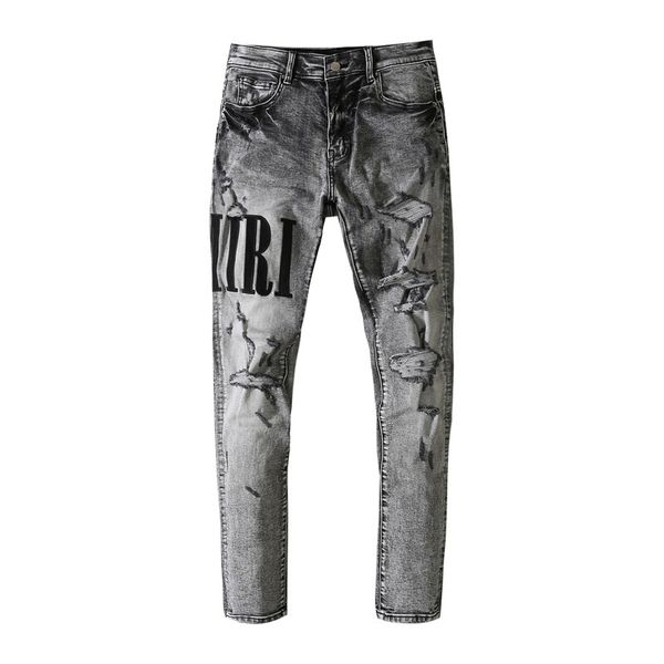 2021 tiktok high quietly mens fashion straight slim ripped jeans trousers men streetwear motorcycle biker jean pants size 29-38 ##80, Blue
2021 tiktok high quietly mens fashion straight slim ripped jeans trousers men streetwear motorcycle biker jean pants size 29-38 ##80, Blue