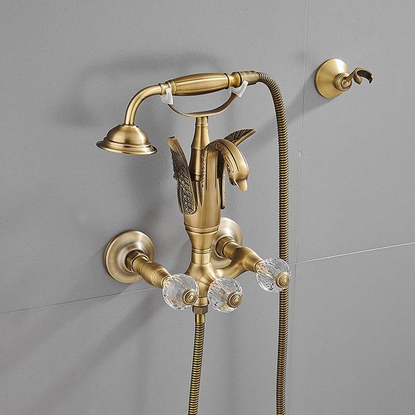 tuqiu bathtub and shower faucet set antique bronze swan bathroom gold wall mounted brass sets
tuqiu bathtub and shower faucet set antique bronze swan bathroom gold wall mounted brass sets
