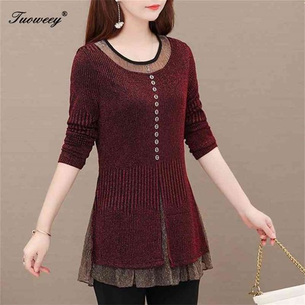 5xl plus size women blouses fashion autumn o-neck long sleeve patchwork shirt female casual blusas femininas elegante 210401, White
5xl plus size women blouses fashion autumn o-neck long sleeve patchwork shirt female casual blusas femininas elegante 210401, White