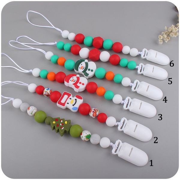 christmas teethe pacifier holder clip soother chain baby infant kids silicone bead ring ribbon snowman xmas tree nipple teether diy cartoon
christmas teethe pacifier holder clip soother chain baby infant kids silicone bead ring ribbon snowman xmas tree nipple teether diy cartoon