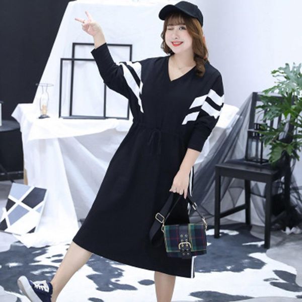 casual dresses winter 2021 plus size for women lace up elegant dress boho chic korean style clothing ta1121, Black;gray
casual dresses winter 2021 plus size for women lace up elegant dress boho chic korean style clothing ta1121, Black;gray