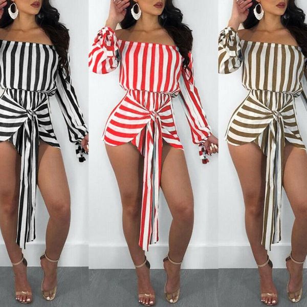 women's jumpsuits & rompers women playsuits clubwear summer playsuit bodycon party jumpsuit romper trousers shorts stripe off shoulder, Black;white
women's jumpsuits & rompers women playsuits clubwear summer playsuit bodycon party jumpsuit romper trousers shorts stripe off shoulder, Black;white