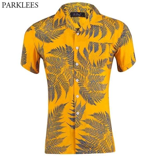 mens yellow hawaiian beach shirts summer cotton casual button down shirt men holiday vacation clothing male chemise 3xl 210522, White;black
mens yellow hawaiian beach shirts summer cotton casual button down shirt men holiday vacation clothing male chemise 3xl 210522, White;black