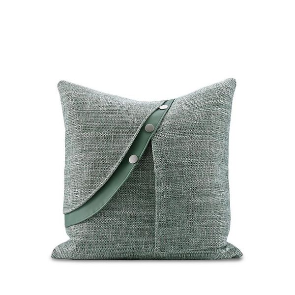 cushion/decorative pillow modern green rough texture leather stitched decorative cushion cover for bedrrom seat home decor 45x45cm 30x50cm
cushion/decorative pillow modern green rough texture leather stitched decorative cushion cover for bedrrom seat home decor 45x45cm 30x50cm