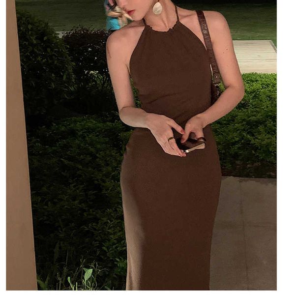 luxury evening dress 2021 dr's autumn summer open back and n waist knit neck skirt, Black;gray
luxury evening dress 2021 dr's autumn summer open back and n waist knit neck skirt, Black;gray