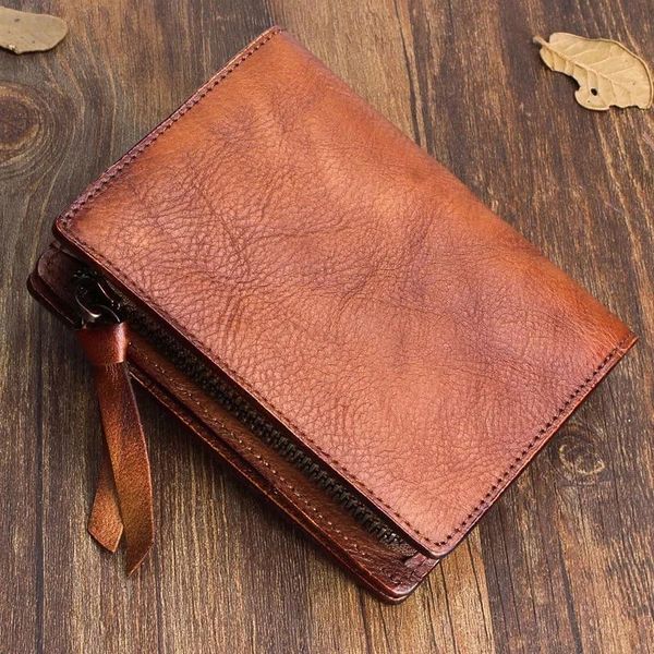 wallets designer luxury genuine leather short men man wallet fold retro money pocket zipper natural cowskin clips carteira, Red;black
wallets designer luxury genuine leather short men man wallet fold retro money pocket zipper natural cowskin clips carteira, Red;black
