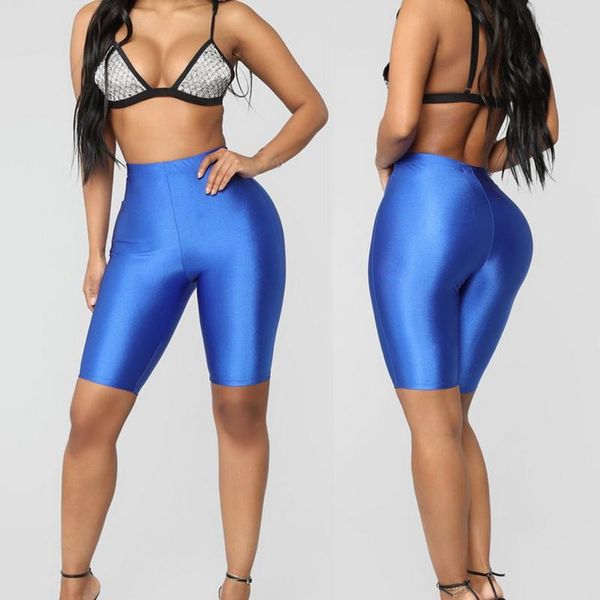 women's shorts shujin women fluorescence biker tracksuit slim black 2021 casual high waist fashion solid booty, White;black
women's shorts shujin women fluorescence biker tracksuit slim black 2021 casual high waist fashion solid booty, White;black
