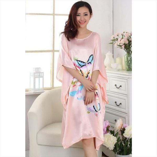 blue robe summer chinese rayon womens sleepwears kimono bath gown nightgown mujer pijama w4s0078, Black;red
blue robe summer chinese rayon womens sleepwears kimono bath gown nightgown mujer pijama w4s0078, Black;red