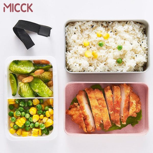 dinnerware sets micck healthy material lunch box double layer bento with soup bowl portable thermal insulated container microwavable
dinnerware sets micck healthy material lunch box double layer bento with soup bowl portable thermal insulated container microwavable
