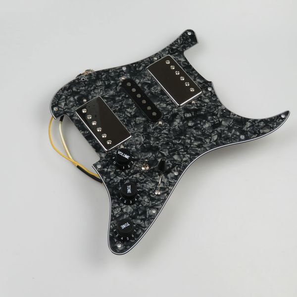 strat guitar 7-way type fully loaded prewired pickguard alnico 5 humbucker pickups hsh style guitar parts
strat guitar 7-way type fully loaded prewired pickguard alnico 5 humbucker pickups hsh style guitar parts