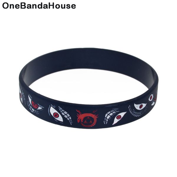1pc fullmetal alchemist silicone rubber wristband manga series gift filled in color size, Black
1pc fullmetal alchemist silicone rubber wristband manga series gift filled in color size, Black