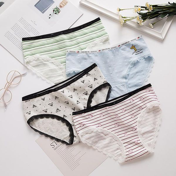 girls underwear 4pc/bag cotton lovely middle waist briefs young girl panties cartoon teenagers intimates 2021 l xl, Camo
girls underwear 4pc/bag cotton lovely middle waist briefs young girl panties cartoon teenagers intimates 2021 l xl, Camo
