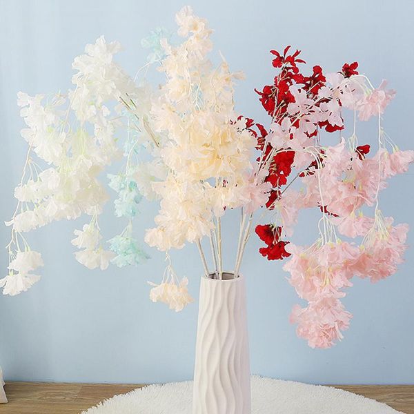decorative flowers & wreaths 137cm artificial sakura wedding decoration valentine's day silk decor for home
decorative flowers & wreaths 137cm artificial sakura wedding decoration valentine's day silk decor for home