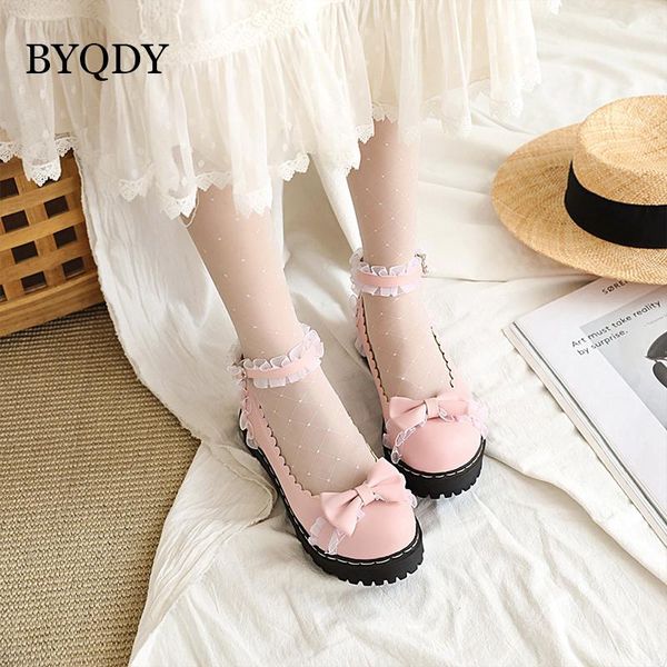 dress shoes byqdy sweet lolita princess pumps cute pink bow mary janes buckle strap round head japan college women props big 43, Black
dress shoes byqdy sweet lolita princess pumps cute pink bow mary janes buckle strap round head japan college women props big 43, Black