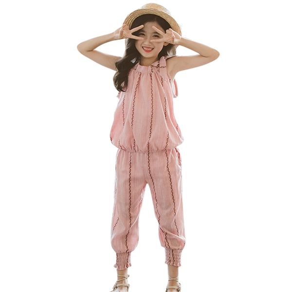 kids clothes striped vest + short children's for girls casual style big summer 210528, White
kids clothes striped vest + short children's for girls casual style big summer 210528, White