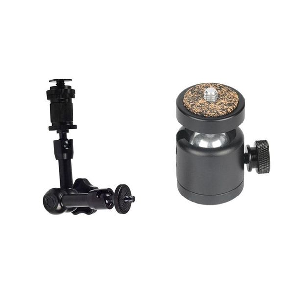 7inch magic arm articulating friction with 360 swivel camera tripod ball head 1/4 inch screw mount bracket lighting & studio accessories
7inch magic arm articulating friction with 360 swivel camera tripod ball head 1/4 inch screw mount bracket lighting & studio accessories