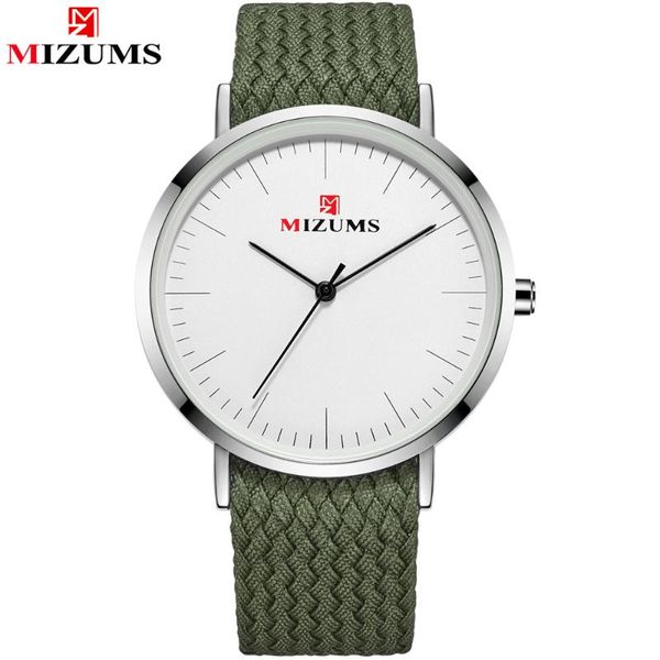 wristwatches 2021 mizums men watches men's sports quartz clock man nylon band military wristwatch relogio masculino gifts, Slivery;brown
wristwatches 2021 mizums men watches men's sports quartz clock man nylon band military wristwatch relogio masculino gifts, Slivery;brown