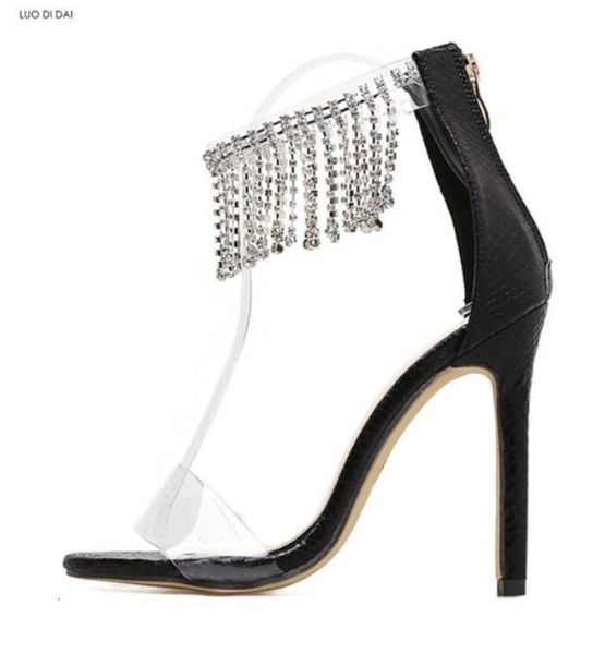 sandals women rhinestone tassel high heels party shoes summer gladiator wedding diamond 10cm 3ai8, Black
sandals women rhinestone tassel high heels party shoes summer gladiator wedding diamond 10cm 3ai8, Black