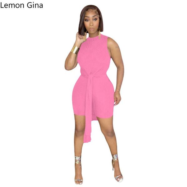 women's tracksuits lemon gina sleeveless two-piece set with slit bar on both sides for high elasticity, Gray
women's tracksuits lemon gina sleeveless two-piece set with slit bar on both sides for high elasticity, Gray