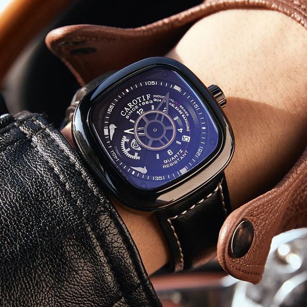 wristwatches men's watches men wrist watch leather quartz sports waterproof male clock relogio masculino, Slivery;brown
wristwatches men's watches men wrist watch leather quartz sports waterproof male clock relogio masculino, Slivery;brown