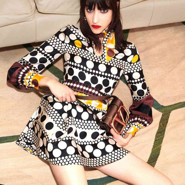retro-ethnic strip points temperament dress women clothes spring and summer quality, Black;gray
retro-ethnic strip points temperament dress women clothes spring and summer quality, Black;gray