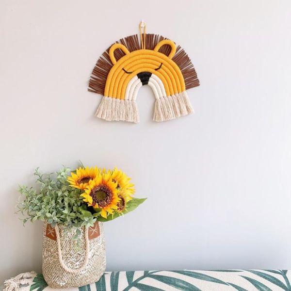 tapestries fawn lion macrame rainbow wall hanging decorative boho decor party supplies baby shower nursey dorm room ornaments
tapestries fawn lion macrame rainbow wall hanging decorative boho decor party supplies baby shower nursey dorm room ornaments