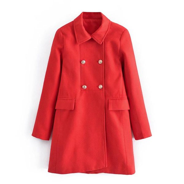 women's wool & blends sherouse women fashion red double breasted long coat vintage sleeves lapel collar woman winter warm outwear windb, Black
women's wool & blends sherouse women fashion red double breasted long coat vintage sleeves lapel collar woman winter warm outwear windb, Black