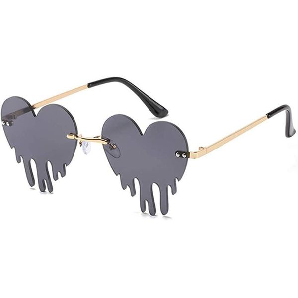 outdoor eyewear 2021 fashion heart rimless sunglasses women tassel steampunk design sun glasses unique big óculos
outdoor eyewear 2021 fashion heart rimless sunglasses women tassel steampunk design sun glasses unique big óculos