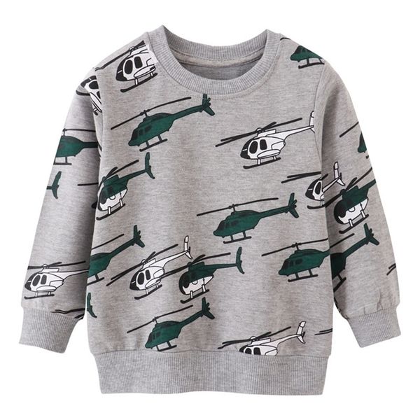 jumping meters new arrival cartoon aircrafts boys sweatshirts for autumn winter cotton children clothes toddler long sleeve 220312, Black
jumping meters new arrival cartoon aircrafts boys sweatshirts for autumn winter cotton children clothes toddler long sleeve 220312, Black