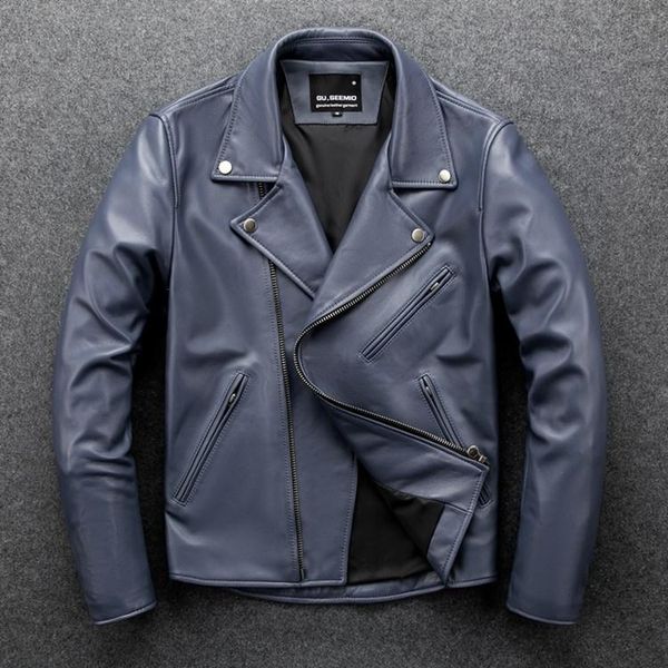.blue soft sheepskin garments.quality genuine leather jacket.quality slim biker outwear.fashion men's & faux, Black
.blue soft sheepskin garments.quality genuine leather jacket.quality slim biker outwear.fashion men's & faux, Black