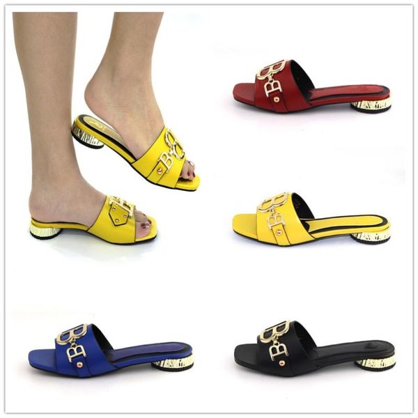 yellow women lower heels shoes nice summer lady slippers for outdoor cr519 height 2cm, Black
yellow women lower heels shoes nice summer lady slippers for outdoor cr519 height 2cm, Black